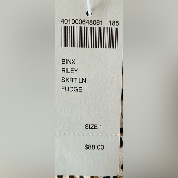 Chico's Brown and Black Animal Print Sleeveless Notched Collar Midi Dress Set - Picture 9 of 16